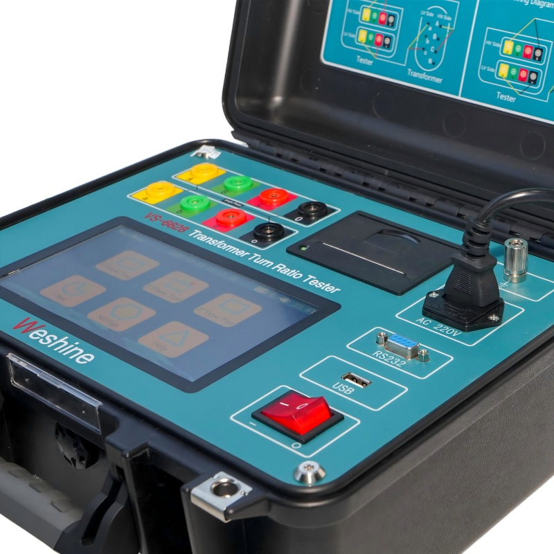 Testul raportului de rotații al transformatorului